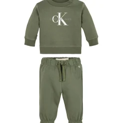Calvin Klein Jeans Monogram Set In53 in Green