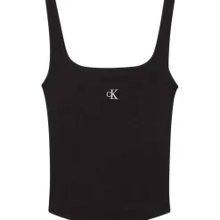 Calvin Klein Jeans Monogram Tank Top in Black