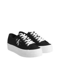 Calvin Klein Jeans Platform Trainers in Black
