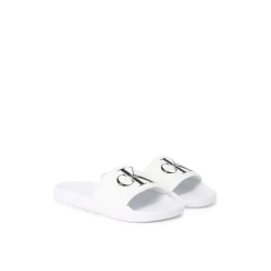 Calvin Klein Jeans Sliders in White