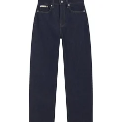 Calvin Klein Jeans Wide Leg Relaxed Fit Jeans in Blue