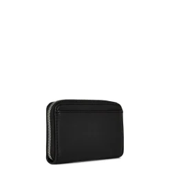 Calvin Klein Jeans Zip Around Purse in Black