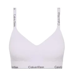 Calvin Klein Lightly Lined Bralette in Purple
