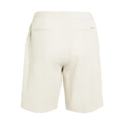 Calvin Klein Linen Bermuda Shorts in Beige