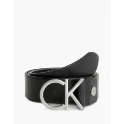 Calvin Klein Logo Belt 3.5cm in Black