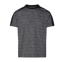 Calvin Klein Logo Mesh Gym T-Shirt in Black