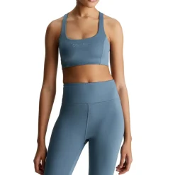 Calvin Klein Medium Impact Sports Bra in Blue