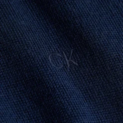 Calvin Klein Merino Wool Jumper in Navy