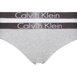 Calvin Klein Pack Junior Bikini Briefs in Grey