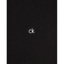Calvin Klein Pique Structure Sweater in Black