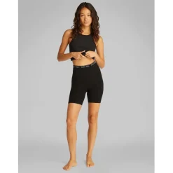 Calvin Klein Seamless Compression Slim Fit Shorts in Black