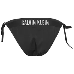 Calvin Klein Side Tie Cheeky Bikini Briefs in Black