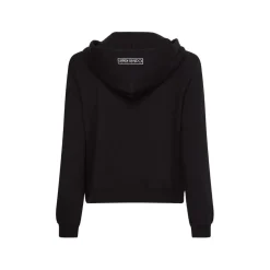 Calvin Klein Sleeve Zip Hoodie in Black