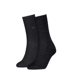 Calvin Klein Sock 2p in Black