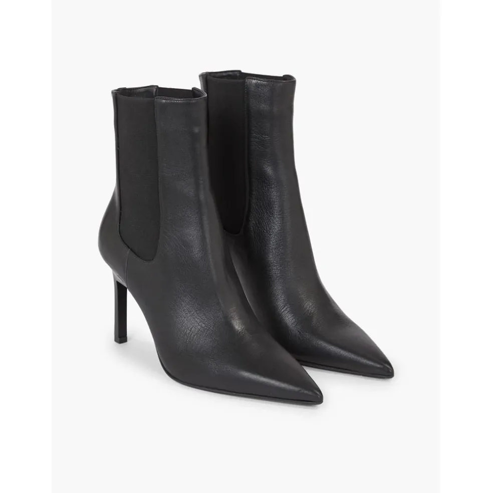 Calvin Klein Stiletto Chelsea Boot 90 in Black