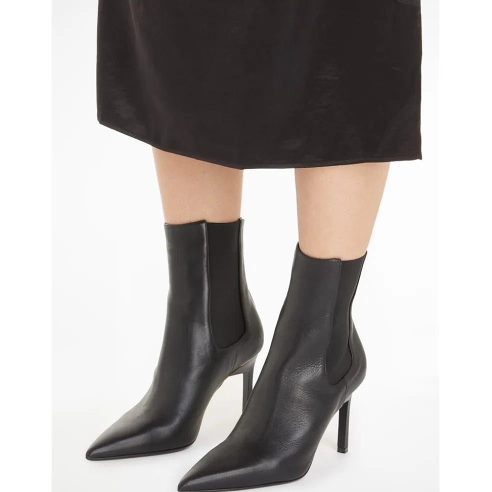 Calvin Klein Stiletto Chelsea Boot 90 in Black