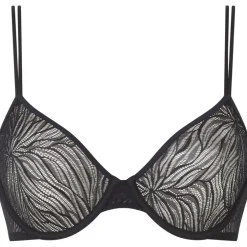 Calvin Klein Unlined Demi Bra in Black