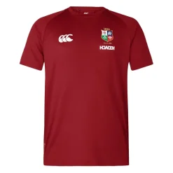 Canterbury British And Irish Lions Everest T-Shirt 2024 Adults in Red