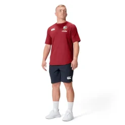 Canterbury British And Irish Lions Everest T-Shirt 2024 Adults in Red