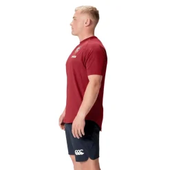 Canterbury British And Irish Lions Everest T-Shirt 2024 Adults in Red