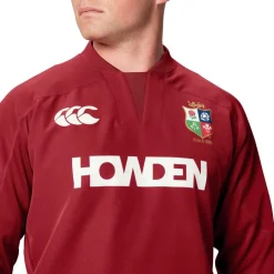 Canterbury British And Irish Lions Drill Top 2025 Adults in Red