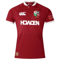 Canterbury Mens British And Irish Lions 2025 Authentic Shirt in Red