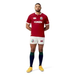 Canterbury Mens British And Irish Lions 2025 Authentic Shirt in Red