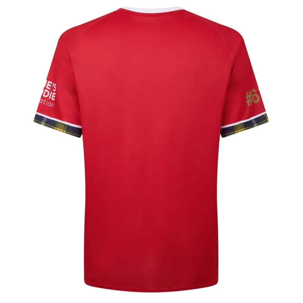 Canterbury Mens British And Irish Lions Shirt 2025 in Red