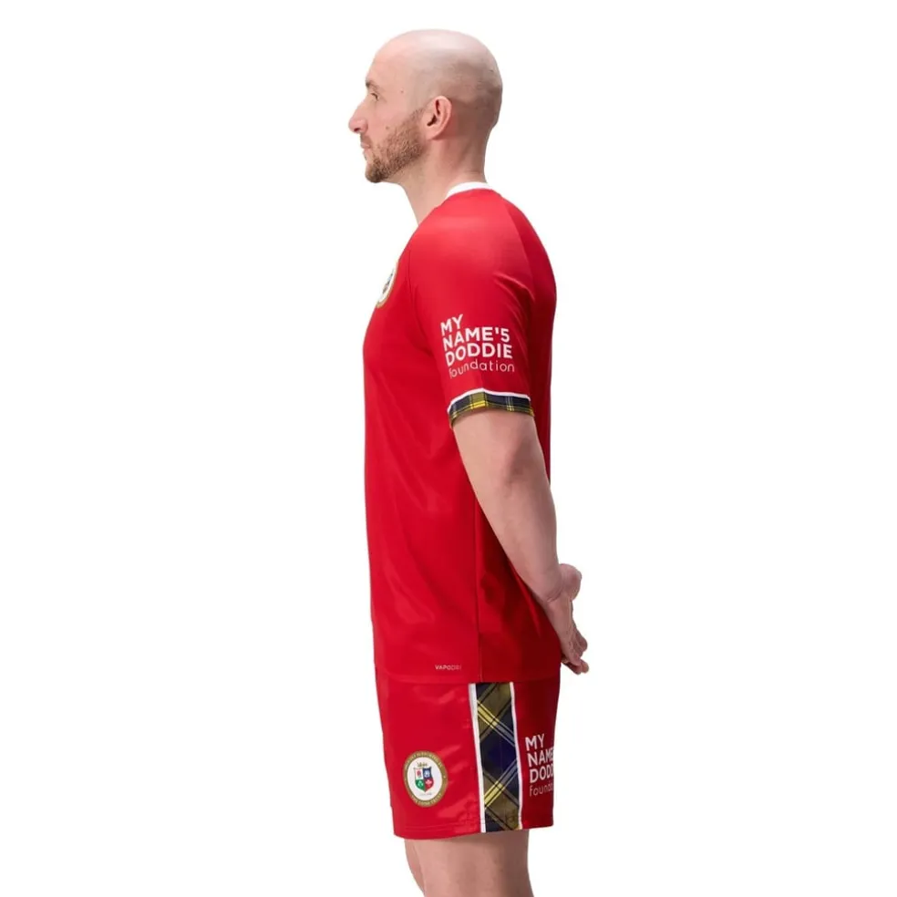 Canterbury Mens British And Irish Lions Shirt 2025 in Red