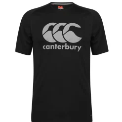 Canterbury Mens Essential T-Shirt in Black
