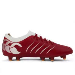 Canterbury Mens Phoenix 2 Pro Firm Ground Rugby Boots in Red