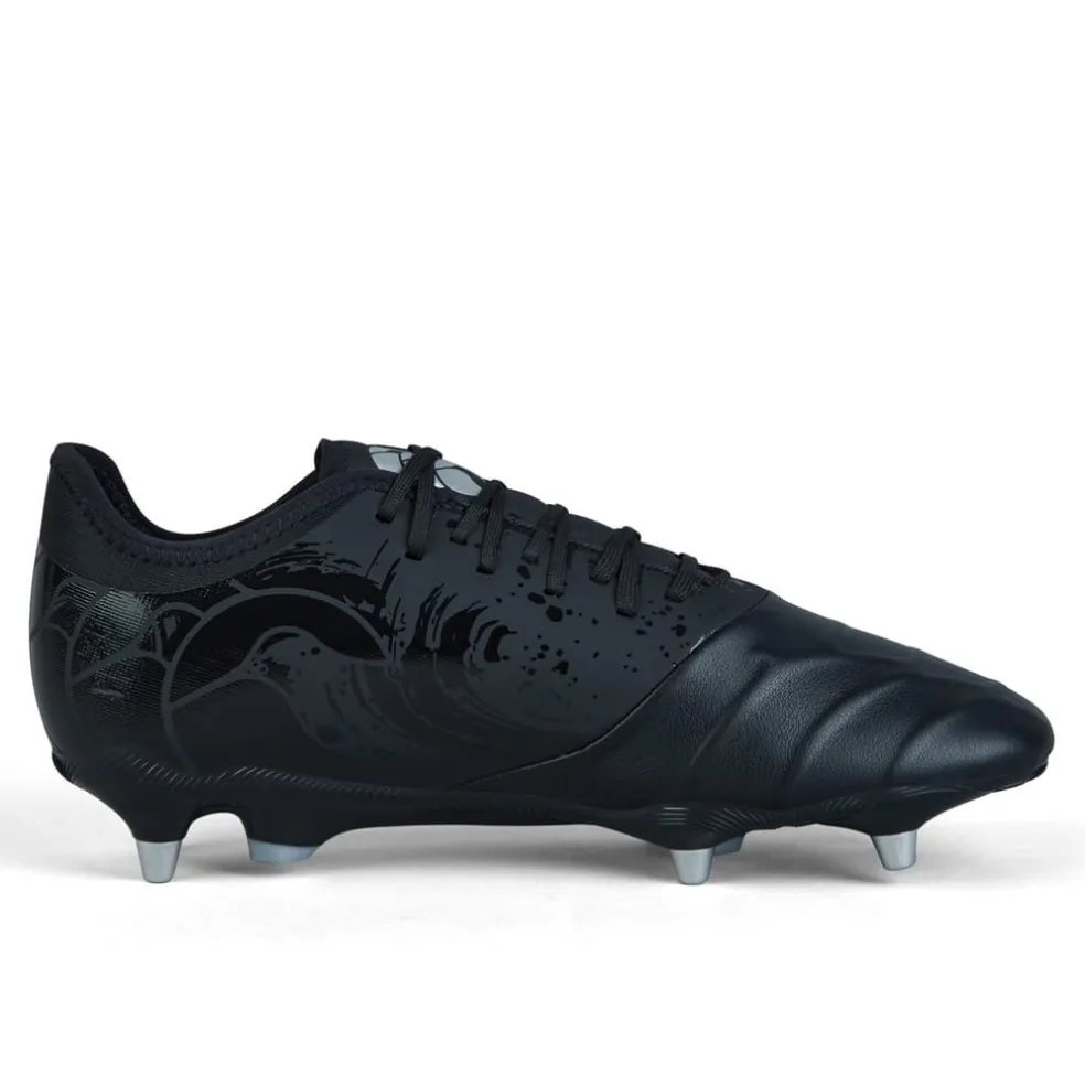 Canterbury Phoenix Genesis Pro Soft Ground Rugby Boots in Black