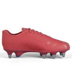 Canterbury Stampede Groundbreak Pro Soft Ground Rugby Boots in Red
