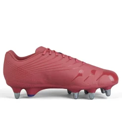 Canterbury Stampede Groundbreak Team Soft Ground Rugby Boots in Red