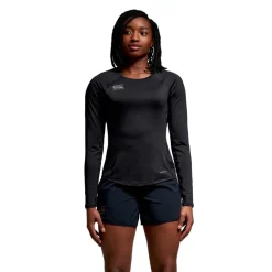 Canterbury Superlight Short Sleeve Top in Black