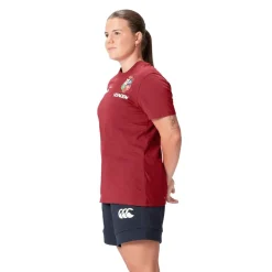 Canterbury Womens British And Irish Lions 2024 Shirt in Red