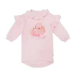 Caramelo Kids Handbag Frill Dress Juniors in Pink