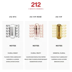 Carolina Herrera Vip Rose Eau De Parfum in Clear