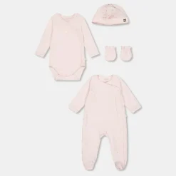Carrement Beau Newbrn Set in Pink