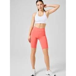 Casall Skinny Fit Biking Shorts in Orange