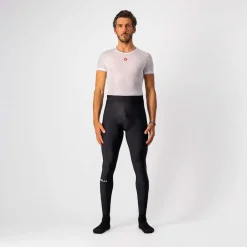Castelli Reflective Accent Athletic Tights in Black