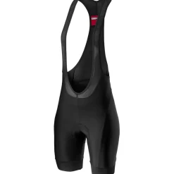 Castelli Womens Prima Bib Shorts in Black