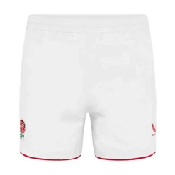 Castore England Rugby Home Shorts 2025 Adults in White