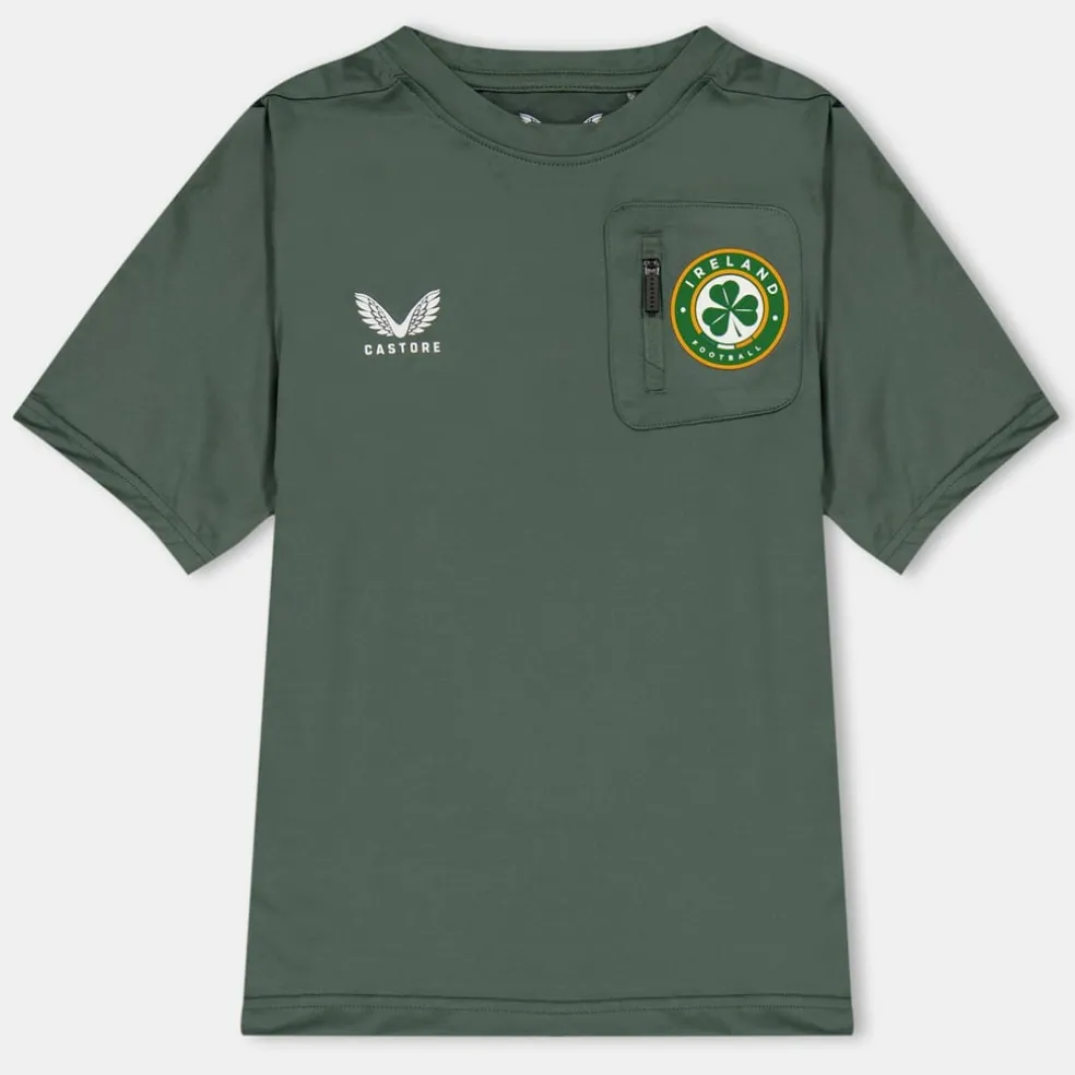 Castore Fai S S Tee in Green