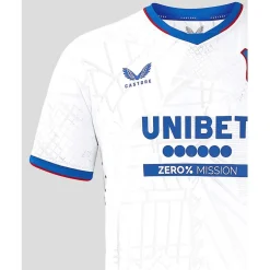 Castore Rangers Authentic Away Shirt 2024 2025 Adults in Grey