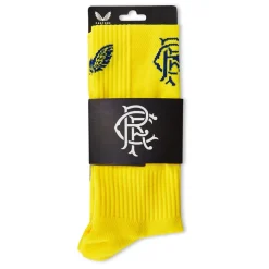 Castore Rangers FC GK Football Socks in Yellow