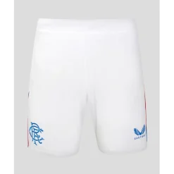 Castore Rangers Home Shorts 2024 2025 Adults in White
