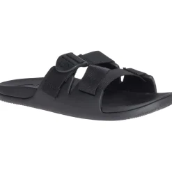 Chaco Chillos Slide in Black