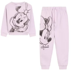 Character Minnie Mouse Sweat And Jogger Set in Pink