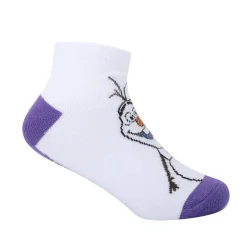 Character Trainer Sock 5pk Junior in White
